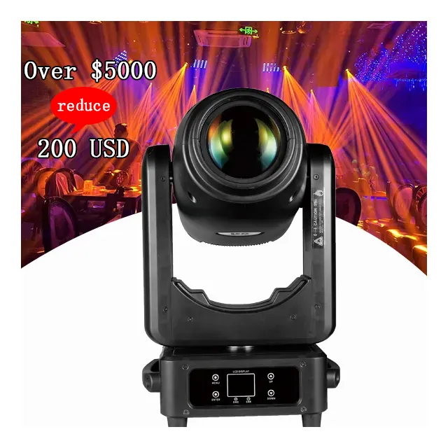 300W RgbwLedムービングヘッドステージライトDjシャーピーライトムービングヘッド3In1Dmx512ステージLedライトステージ機器