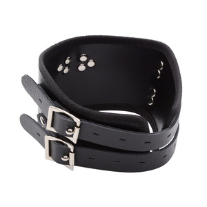 Vente en gros BDSM Collier Esclave Bondage Conditionnement Adulte Erotica Noir Sexy Cou Manches - Product Image 6