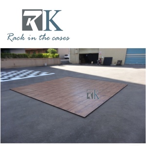 High Quality Dance Floor Portable Party Wedding Event Flooring with PVC <b>Platform</b> Aluminum Edging - Product Image 3