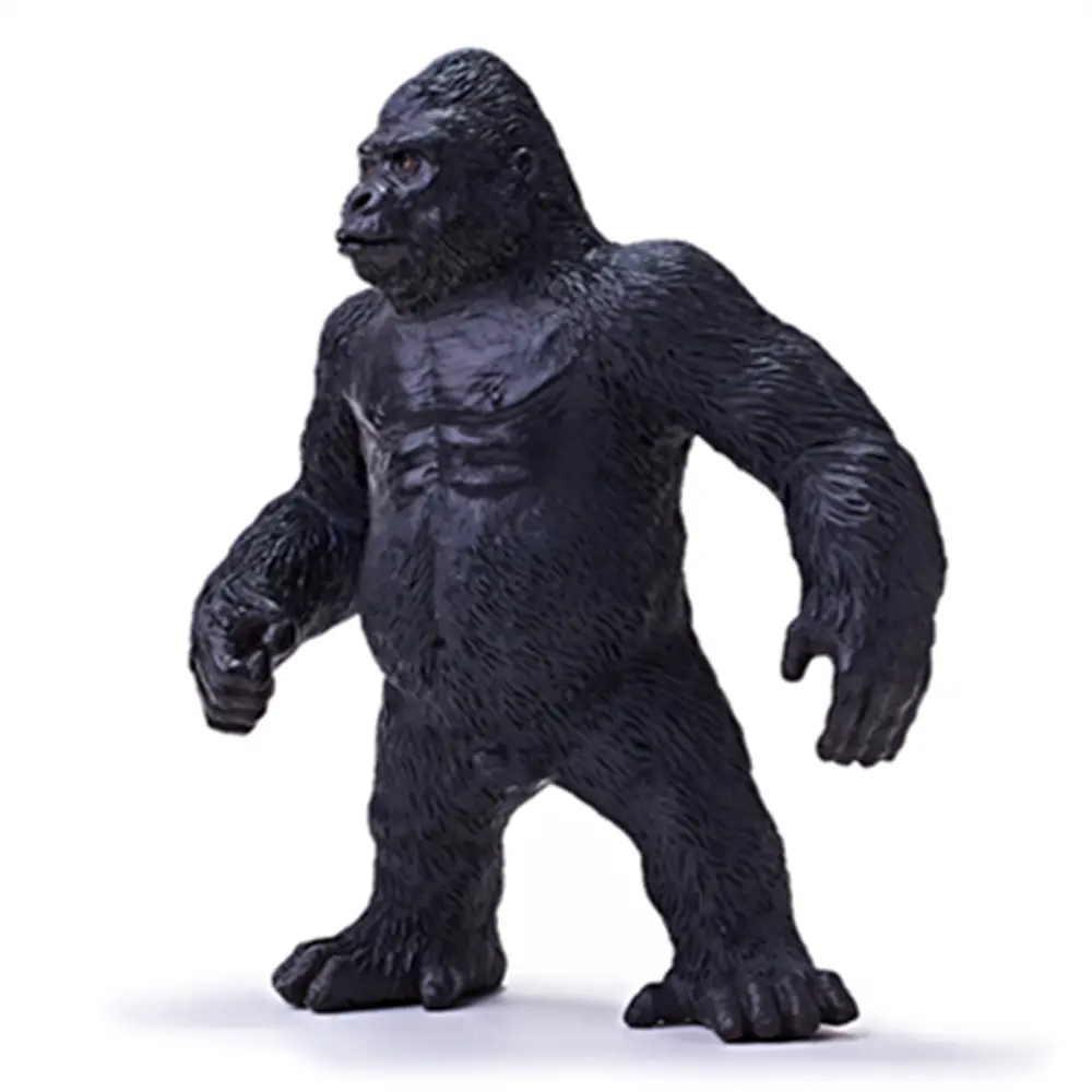 2021 Berdiri Ukuran Hidup Gorila KingKong Orangutan Panas Mainan Koleksi Besar Aksi Figur Patung Kustom Plastik Mainan Figure