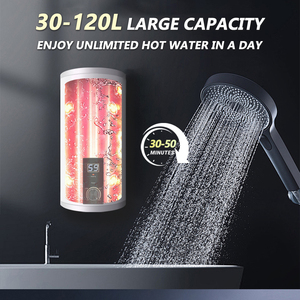 Gran capacidad para toda la casa <span class=keywords><strong>precio</strong></span> razonable almacenamiento inteligente calentadores de agua eléctricos 50L 220-240V tanque ducha de agua caliente - Product Image 5