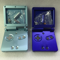 Coque de protection complète multicolore pour console de jeu Gameboy GBASP GBA SP pour Zelda Mario Pikachu