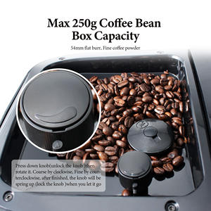 เครื่องชงกาแฟเอสเพรสโซ่อัตโนมัติพร้อมเครื่องชงกาแฟ15บาร์เครื่องเงินแบบปรับได้ในตัว - Product Image 3