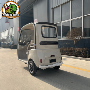 Triciclo Eléctrico Silencioso de Carrocería Cerrada para 3 Pasajeros, Eje Trasero Integrado, Engranajes de Precisión, Gran Espacio de Almacenamiento 2260x1065x1665mm - Product Image 4