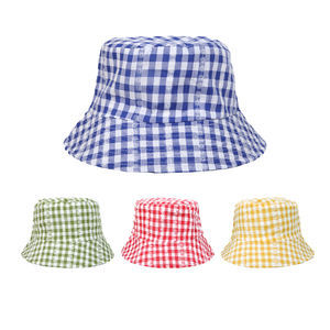 Chapeau de seau vierge personnalisé de haute qualité OEM vente en gros concevez votre logo casquette de pêcheur de plage à large bord pour enfants enfants - Product Image 3