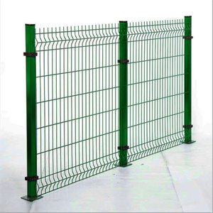 Clôture murale assemblée en panneaux <span class=keywords><strong>de</strong></span> grillage soudé 3D incurvé en métal galvanisé <span class=keywords><strong>de</strong></span> sécurité, avec modélisation 3D Joylink pour routes, <span class=keywords><strong>jardins</strong></span> et terrains - Product Image 3