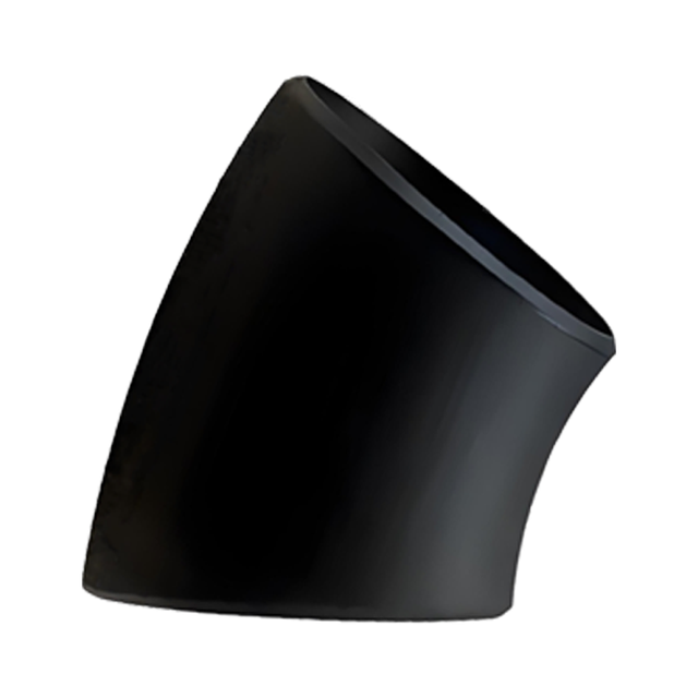 High Quality 45 Degree Elbow Pipe Fitting ASME B16.9 ASTM A234 WPB DN15 DN1200 LR SR for Oil Gas Pipeline