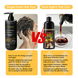 Tinte Permanente para el <span class=keywords><strong>Cabello</strong></span> Floral de Dosis Única al por Mayor, 500ml, Sin Amoníaco, Larga Duración, Cobertura de Canas para Profesionales de Salón - Product Image 5