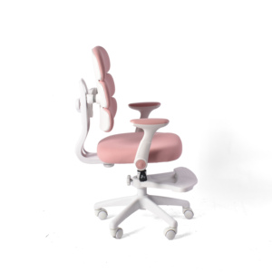 Silla de Estudio Ergonómica Infantil CARLFORD 2026, Color Rosa Moderno, con Reposapiés de Malla, <span class=keywords><strong>Altura</strong></span> Ajustable, para Hogar, Oficina y Taller - Product Image 3