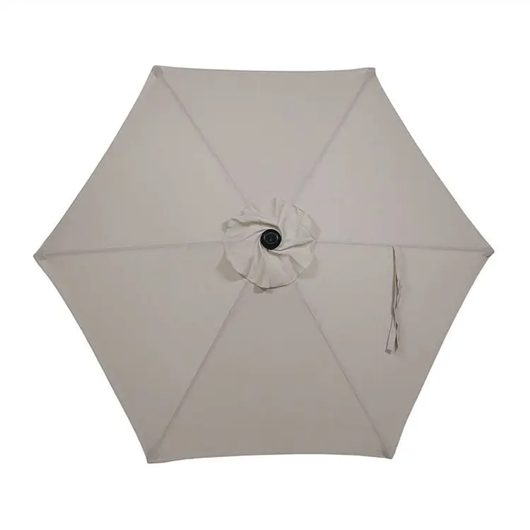 مظلة معدنية للأماكن الخارجية بشعار مخصص مع مظلة معدنية قابلة للتمديد ومزودة بالدفع بالكامل ومزودة بشعار مخصص ومزودة بمظلة من طراز