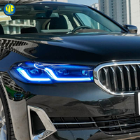 Accessoires pour BMW Série 5 G30 LCI 2021 2022, mise à niveau des phares LED G30, phares M5 RGB 6000k, feux de jour