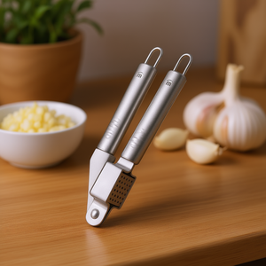 Metaltex Garlic Press Stainless Steel Kitchen <b>Tool</b> For Mincing Garlic - Product Image 3