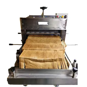 Comercial de pan máquina de corte brindis de la máquina de corte
