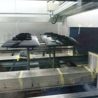Prix usine direct automatisé 6 axes Robot système de vision UV couche de finition rétroviseurs de voiture résistance aux intempéries machines de revêtement des métaux