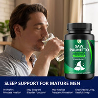 Capsules de Saw Palmetto de haute qualité avec supplément diététique de mélationin favorisant un sommeil réparateur profond et améliorant l'énergie OEM ODM