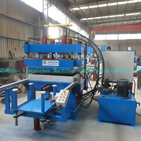 Machine de moulage de dalles en caoutchouc EPDM / Presse de vulcanisation de tapis emboîtables en caoutchouc / Machine de compression de dalles en caoutchouc pour pavés