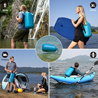 500D PVC Bâche natation extérieure pvc tpu sac à dos étanche haricot sac à dos sacs secs sac étanche pack