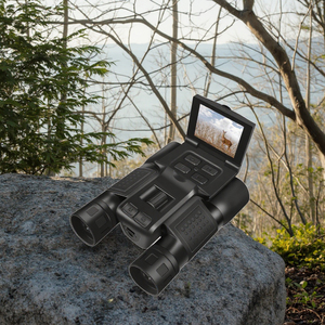 2-en-1 HD 12x avec caméra photo télescope numérique lunettes de vision nocturne jumelles électroniques d'observation des oiseaux en plein air - Product Image 6