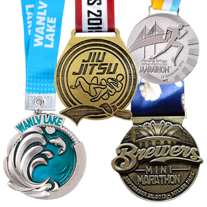 Medallas y Trofeos Deportivos 3D Antiguos de Metal con Diseño Personalizado, con su Logotipo y Color Personalizado - Product Image 5