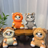 Porte-clés en peluche Mofusand mignon en gros, mini poupée en peluche super douce, breloque de sac, pendentif OEM