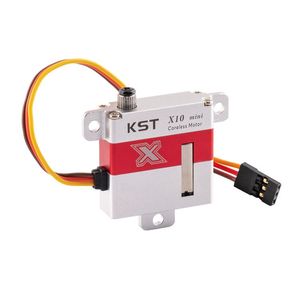 เซอร์โวมอเตอร์ KST X10 Mini V8.0 23 กรัม DC7.4V 0.1 วินาที เกียร์เหล็กชุบแข็ง ตัวเรือนอะลูมิเนียมอัลลอยด์ แบบไม่มีแกนกลาง โปรแกรมได้ ขายดี - Product Image 1