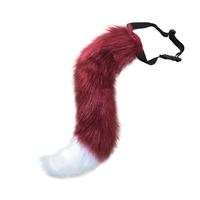 Queues de Renard Artificielles en Fourrure Naturelle, Plusieurs Couleurs, Vente en Gros en Usine
