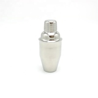Rux — outil de bar professionnel, Mini outil de bar, mélangeur de boissons, presse-agrumes, couleur argent brillant, 8oz, 250ml