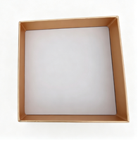 Scatola Regalo Quadrata Rigida in Cartone Personalizzata con Coperchio e Base per Anelli, Ciondoli, Gioielli, Confezione Regalo per Matrimoni e Compleanni