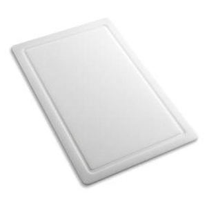 Tabla de cortar de grado alimenticio PE plástico reciclado flexible blanco - Product Image 2