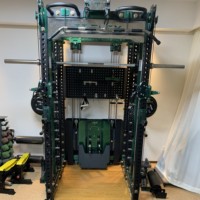 Équipement d'entraînement multifonctionnel Vertical Smith Machine Home Gym Support d'entraînement complet pour fitness à domicile