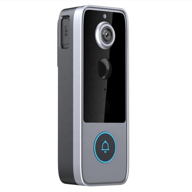 Tuya Doorbell Camera Wireless with Chime Battery Powered AI Human Detection 2-Way Talk Cloud Storage