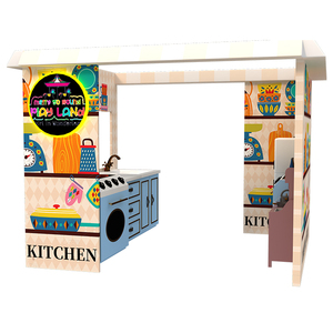 Trung tâm giải trí thương mại trẻ mới biết đi sân chơi trẻ em nghịch ngợm lâu đài vai trò chơi nhà Thiết bị sân chơi - Product Image 4