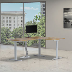 Estación DE TRABAJO eléctrica de <span class=keywords><strong>altura</strong></span> ajustable, <span class=keywords><strong>mesa</strong></span> ajustable <span class=keywords><strong>en</strong></span> <span class=keywords><strong>altura</strong></span> para ordenador, muebles de oficina, escritorio profesional para el hogar arriba y abajo - Product Image 6