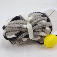 Factory Outlet High Quality Worsted Knitting 2 Cm Knitting Chunky Chenille Throw Blanket Yarn Super Chunky Yarn