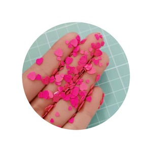 Amour coeur paillettes en vrac bricolage plat paillettes Paillettes pour la fabrication de <span class=keywords><strong>bijoux</strong></span> Nail Art bricolage confettis artisanat - Product Image 3