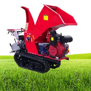 Grand tracteur domestique municipal déchiqueteuse de bois broyeur de branches - Product Image 1