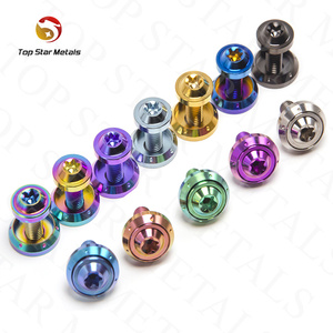 Titst Gr5 Titan Bu Lông M6x15/18/20/25/35Mm Torx Đầu Bu Lông Với Máy Giặt Vít Cho Xe Đạp Đĩa Phanh Thân Kẹp - Product Image 2