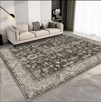 Tapis modernes de luxe en imitation cachemire, de haute qualité, pour salon, vente en gros populaire