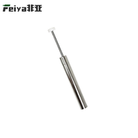 Amortisseur hydraulique insonorisé en acier galvanisé inoxydable avec tige télescopique pour poubelles de meubles