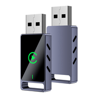 30% de Descuento en Mini Dongle Compacto 2 en 1, Convierte CarPlay con Cable a Inalámbrico, Dongle USB-A/USB-C para CarPlay