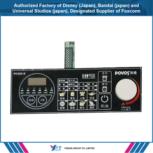 Clavier de réparation personnalisée à membrane, panneau de commutateur à membrane étanche pour col rabattable - Product Image 2