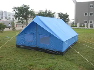 大きな頑丈なテント鉄骨フレーム防水オックスフォード屋外キャンプ医療災害救助テント