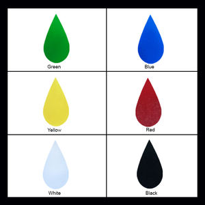 6 pièces ensemble de peinture aérographe multifonction pour l'artisanat fournitures de peinture corporelle acrylique pour peindre des chiffons et des jouets - Product Image 5