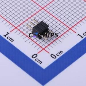 PZ127V-11-03-H25 Pin Header Through hole Component (THT),P=1.27mm Connector 1x3P 1.27mm Pin Header Through Hole - Product Image 2