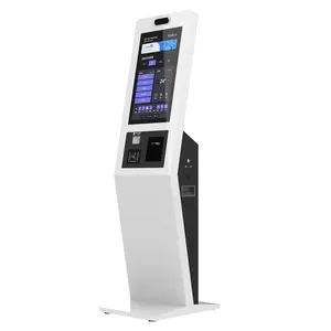 Self-Service-Warteschlangen nummer, die den Kiosk-Ticket automaten für das Regierungs krankenhaus nimmt