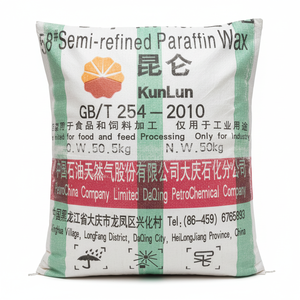 Grado industrial a granel totalmente refinado Kunlun Soild totalmente refinado cera de parafina hacer velas 58/60 60/62 - Product Image 1