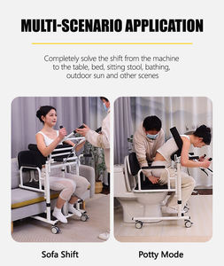 Kursi Angkat Pasien Multifungsi Hidrolik Mesin Transfer Toilet Khusus Perawatan Terapi Rehabilitasi - Product Image 6