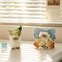 Vente en gros ODM Marque Cat PAI Vibrant Life Blind Box Thème Forêt Figurine Botanique Mystère en Résine Cadeau de Noël