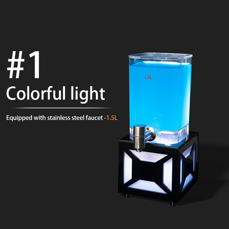 #1- Robinet en acier inoxydable 1,5L