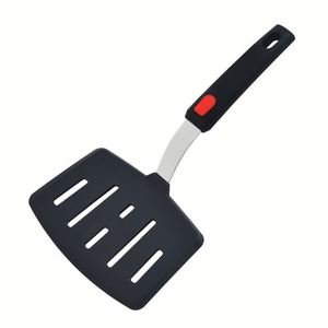 Ensemble de 5 spatules de cuisine personnalisées en silicone et acier inoxydable, antiadhésives et résistantes à la chaleur, pour Teppanyaki et pâtisserie - Product Image 6